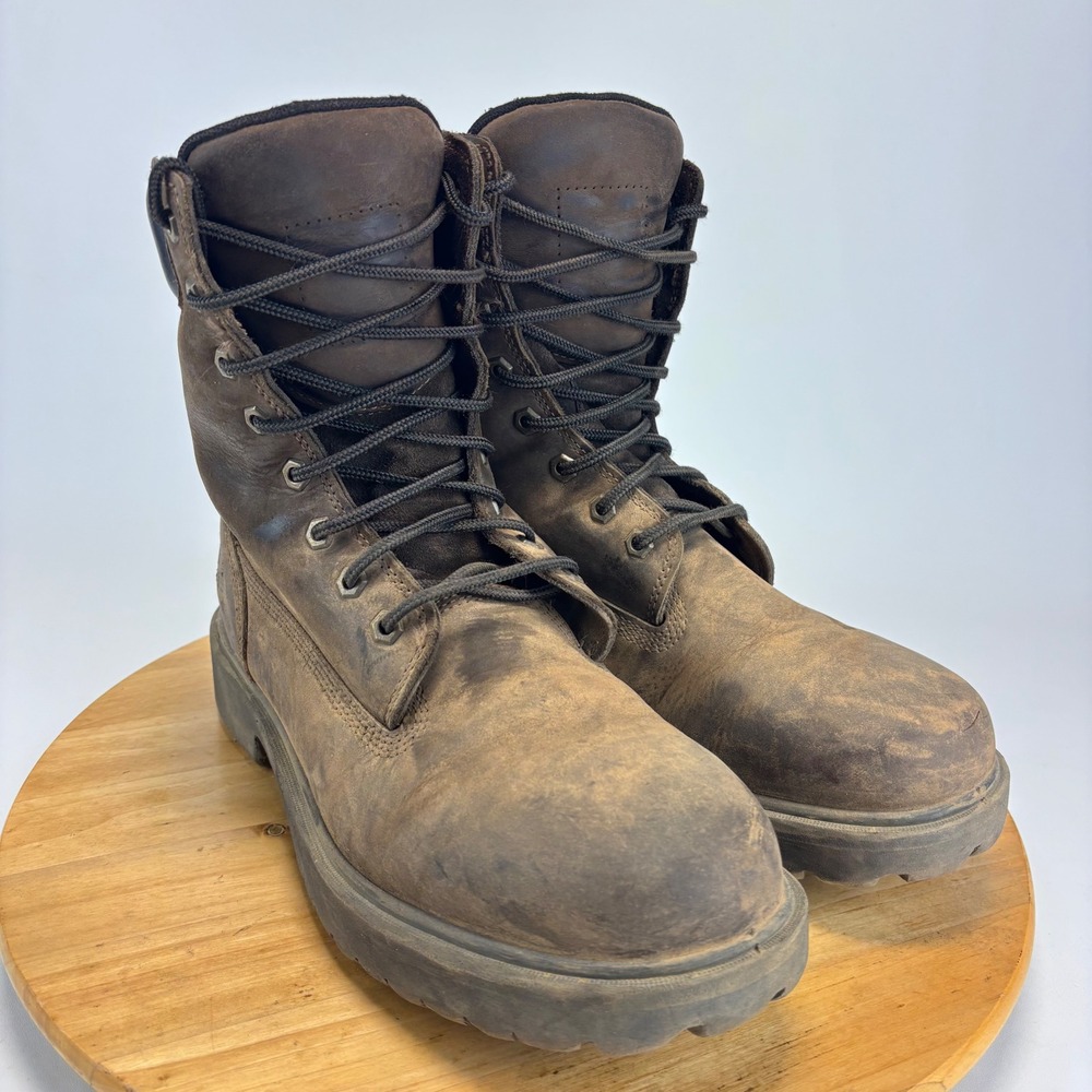 Timberland PRO Direct Attach Mens 10.5 M Soft Toe Work Boots Anti Fatigue 400g